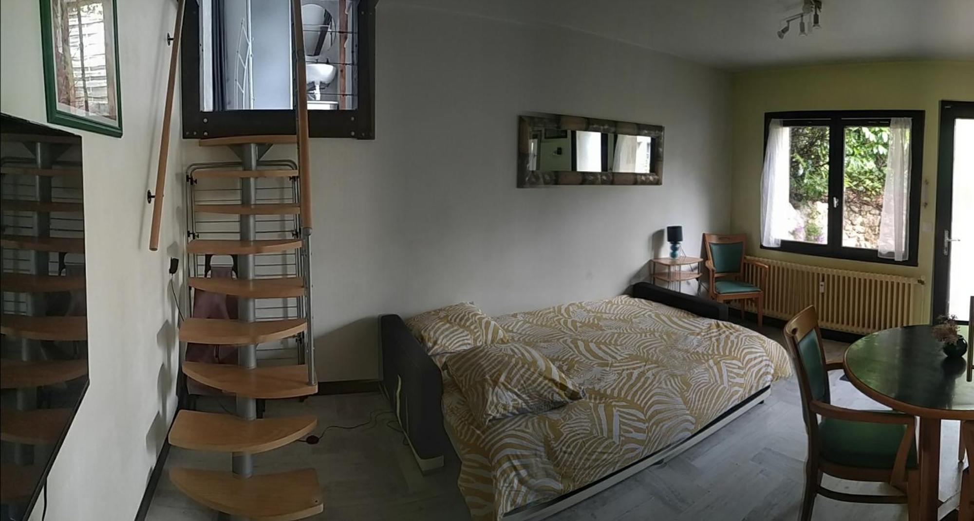 エクスレバンDuplex 2 Personnes,アパートメント エクステリア 写真